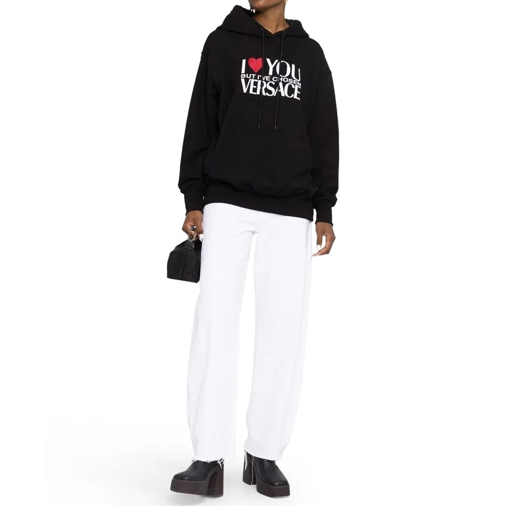 Versace Cotton Logo Sweatshirt