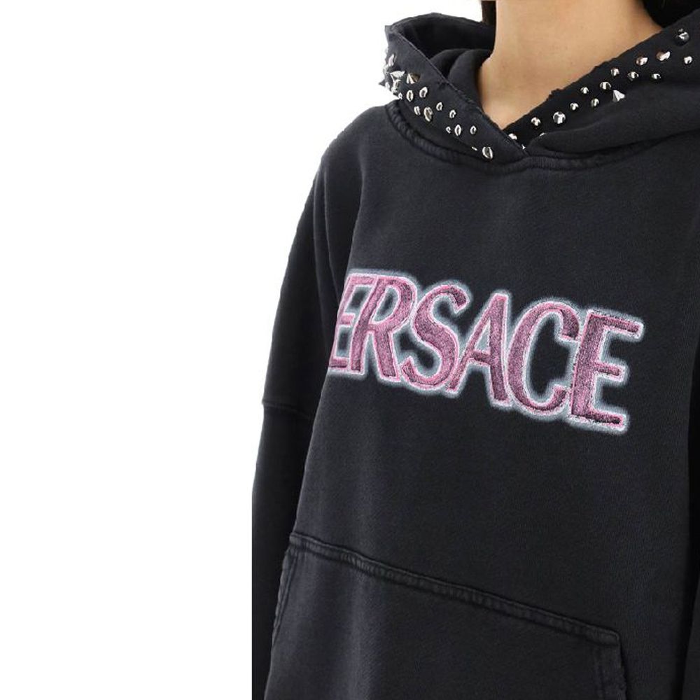 Versace Cotton Logo Sweatshirt