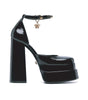 Versace Leather Platform Sandals