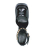 Versace Leather Platform Sandals