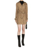Versace Logo Trench Coat