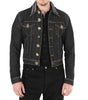 Versace Medusa Motif Denim Jacket