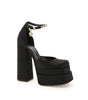 Versace Silk Satin Platform Pumps