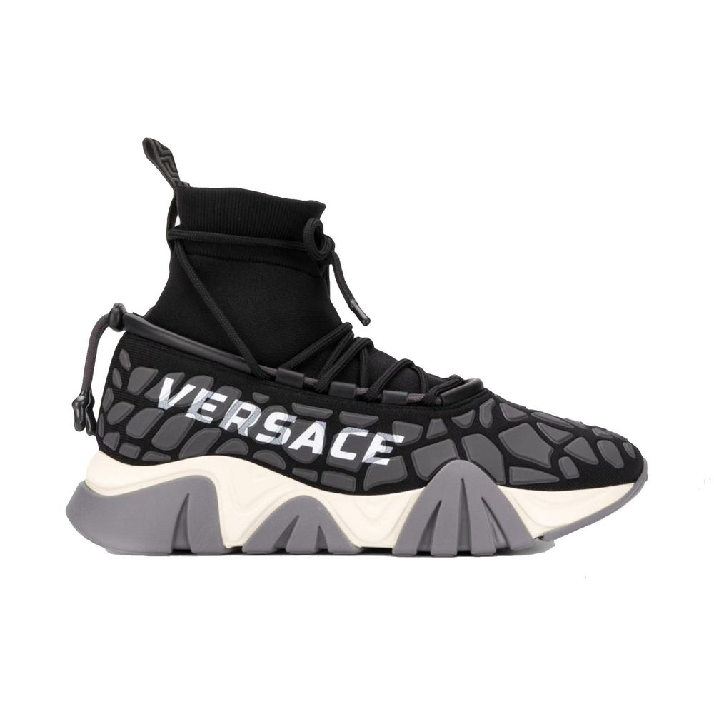 Baskets à cordon Versace Squalo