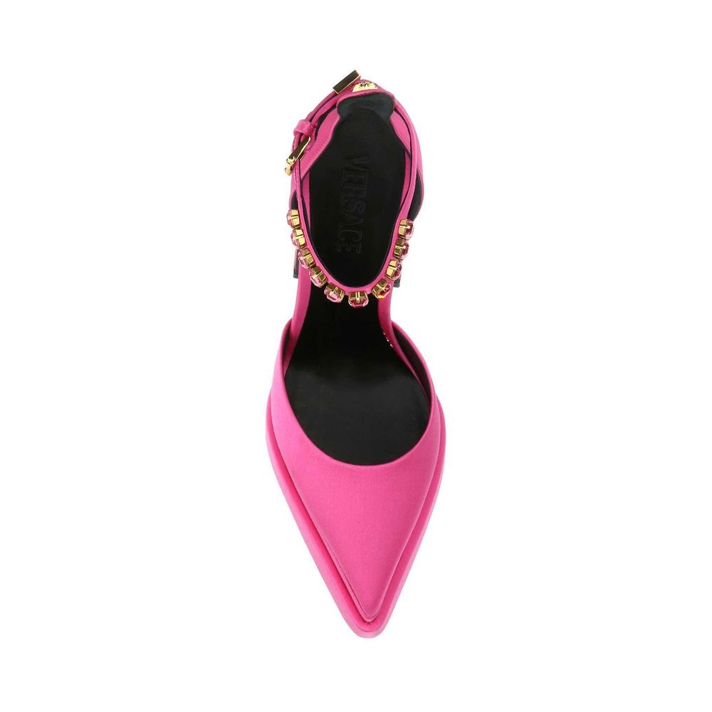 Versace Silk Satin Pumps