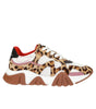 Baskets Versace Squalo léopard
