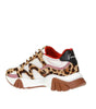 Baskets Versace Squalo léopard