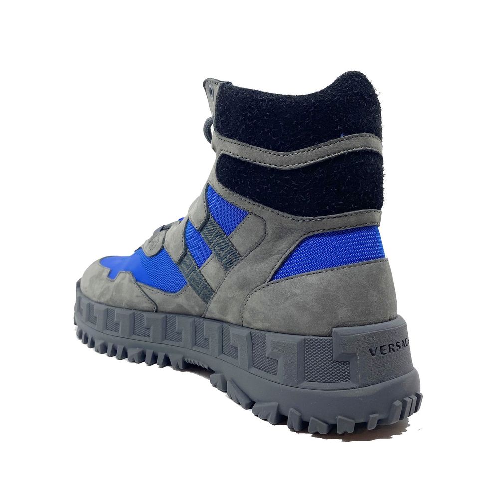 Bottes de randonnée en daim Versace