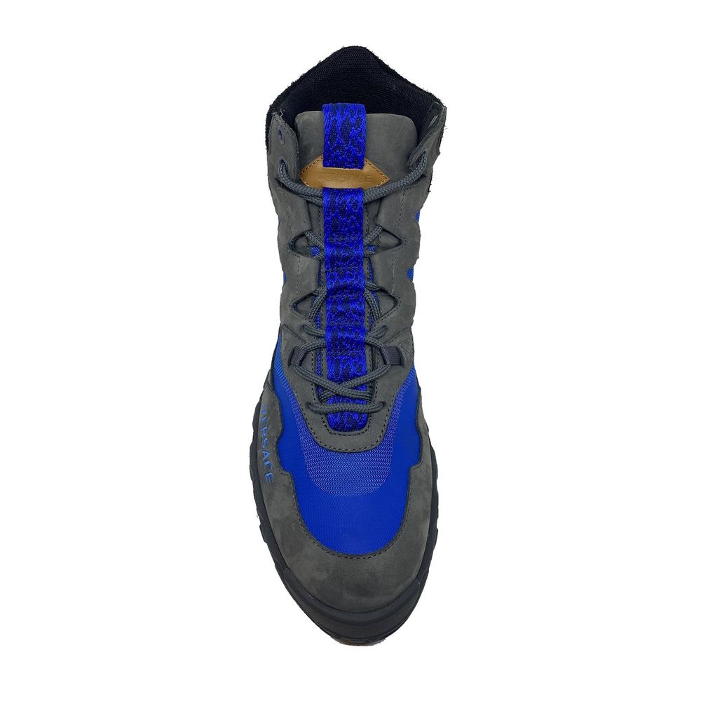 Bottes de randonnée en daim Versace