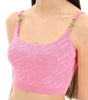 Versace La Greca Cropped Top