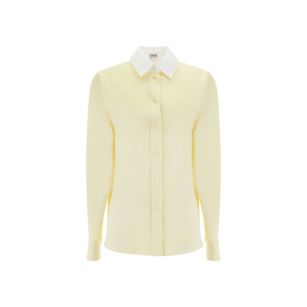 Chemise en soie Loewe