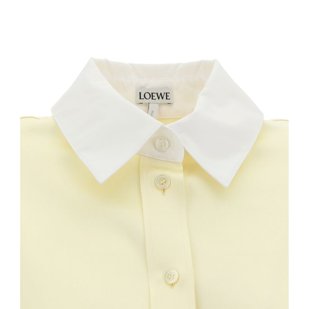 Chemise en soie Loewe