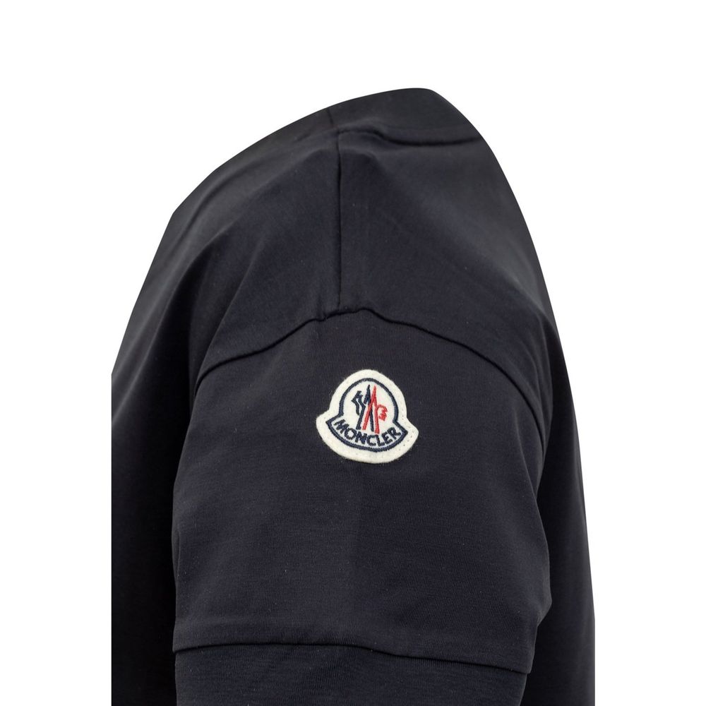 Mini-robe en coton avec logo Moncler