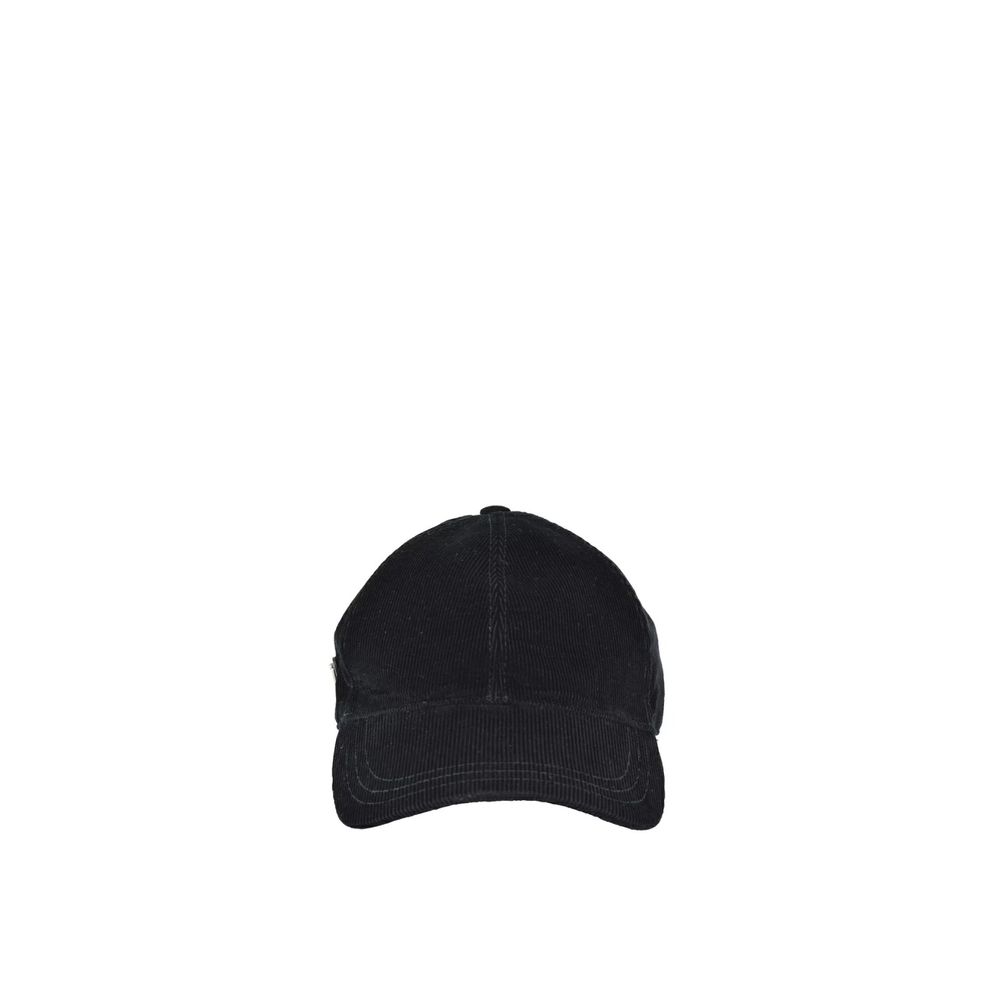 Chapeau Prada en coton côtelé