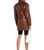 Prada Leather Coat