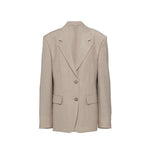 Veste blazer en laine Prada