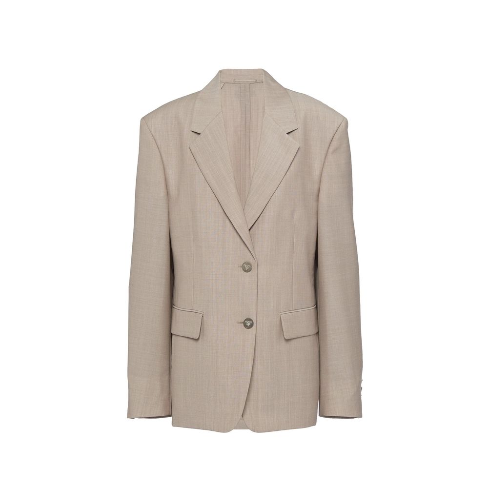 Veste blazer en laine Prada