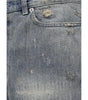 Short California en denim Saint Laurent Destroyed