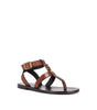 Saint Laurent Hardy Leather Sandals