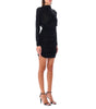 Saint Laurent Cowl Back Mini Dress