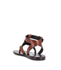 Saint Laurent Hardy Leather Sandals