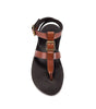 Saint Laurent Hardy Leather Sandals