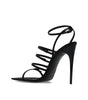 Saint Laurent Jerry Satin Sandals