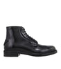 Bottes à lacets en cuir Prada
