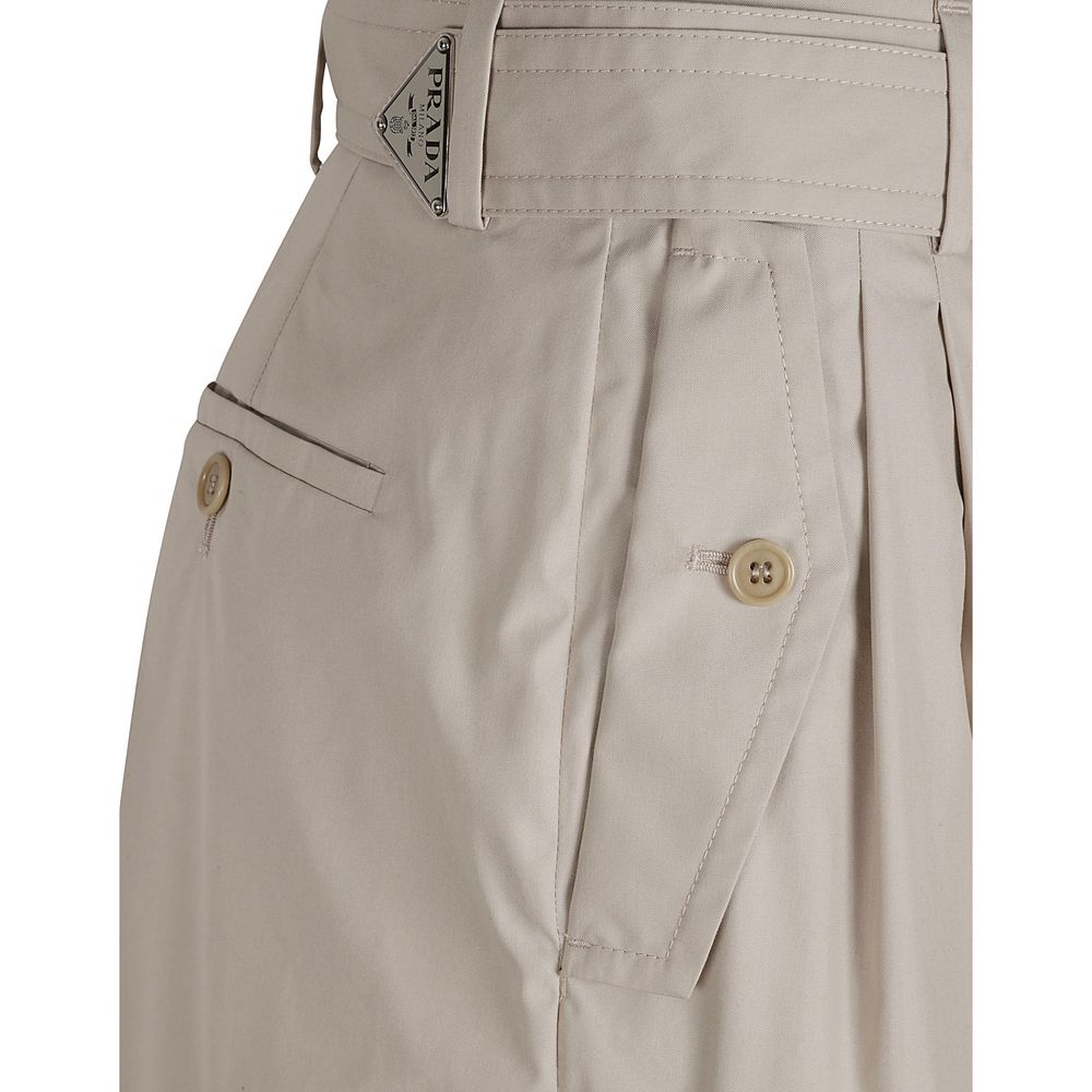 Pantalon taille haute Prada