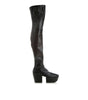 Prada Leather Platform Boots