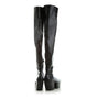 Prada Leather Platform Boots