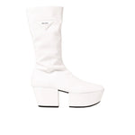 Bottes à plateforme Prada