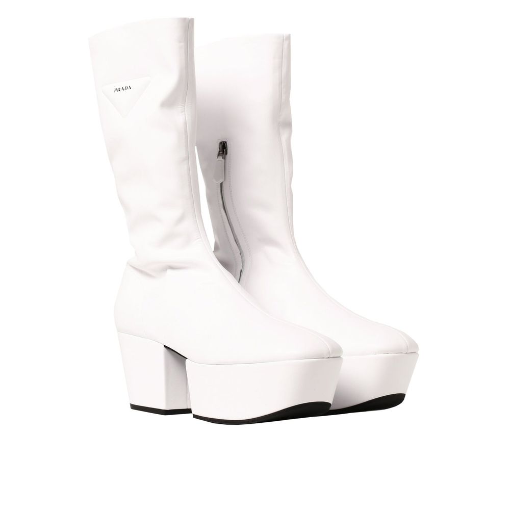 Bottes à plateforme Prada