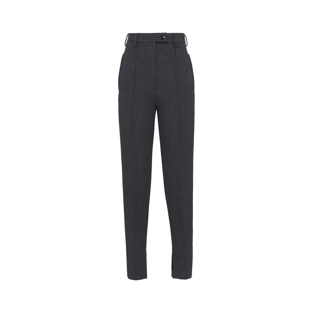 Pantalon en laine Prada