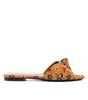 Saint Laurent Bianca Knotted Suede Slides