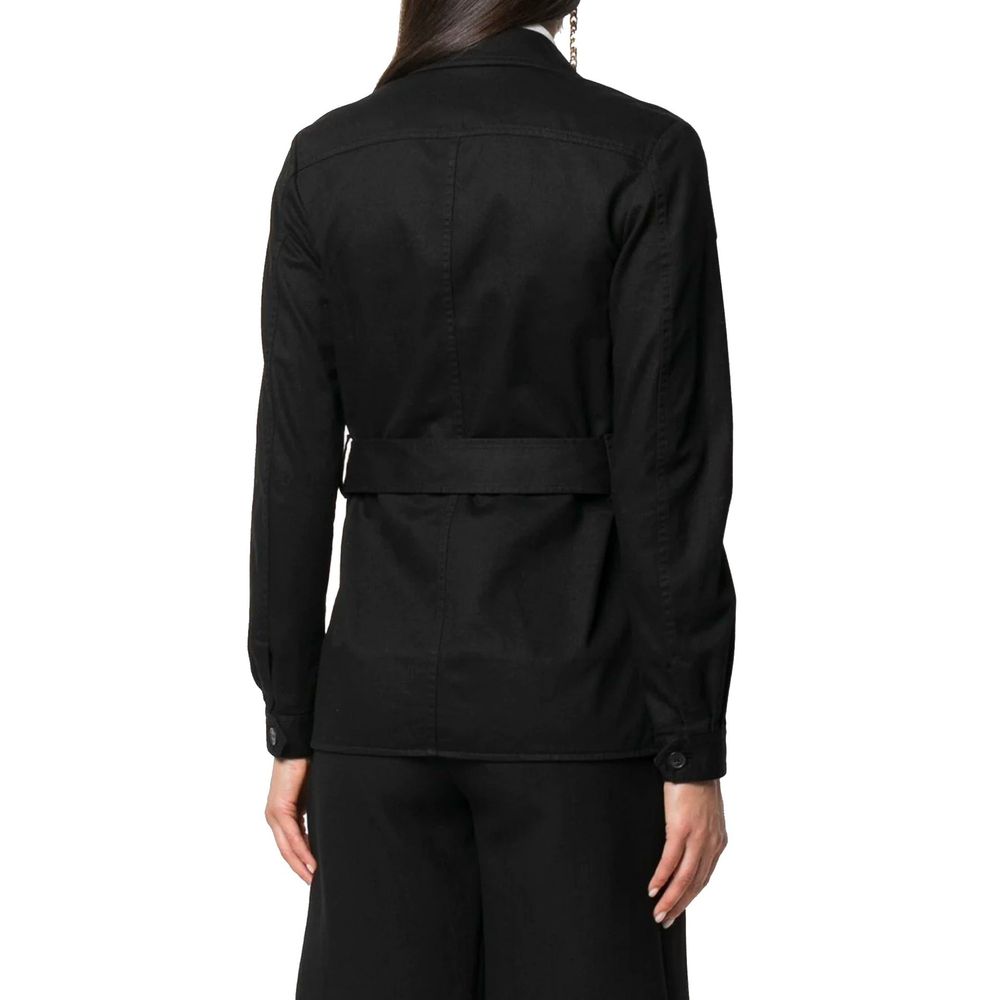 Saint Laurent Belted Flap Pocket Jacket