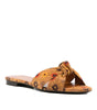 Saint Laurent Bianca Knotted Suede Slides