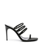 Saint Laurent Jerry 95 Satin Sandals