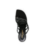 Saint Laurent Jerry 95 Satin Sandals