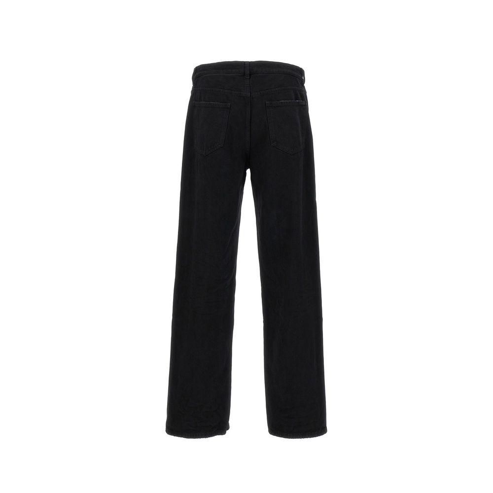 Jean long baggy en denim Saint Laurent