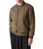 Saint Laurent Twill Teddy Bomber Jacket