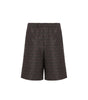 Valentino Logo Silk Shorts