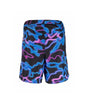 Valentino Neon-Print Swim Shorts