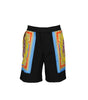 Versace Barocco Goddess Night Print Shorts