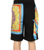 Versace Barocco Goddess Night Print Shorts