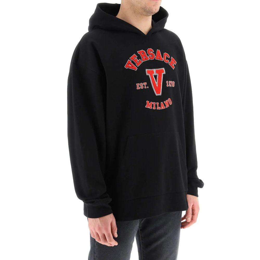 Sweat à capuche Versace Varsity