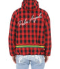 Palm Angels Checked  Windbreaker Jacket