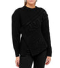 Alexander McQueen Asymmetric Wool Jumper