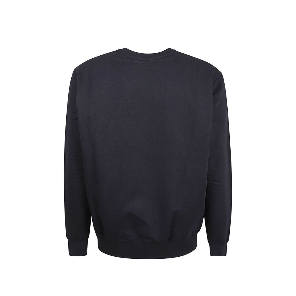 Sweat-shirt en coton avec logo Alexander McQueen