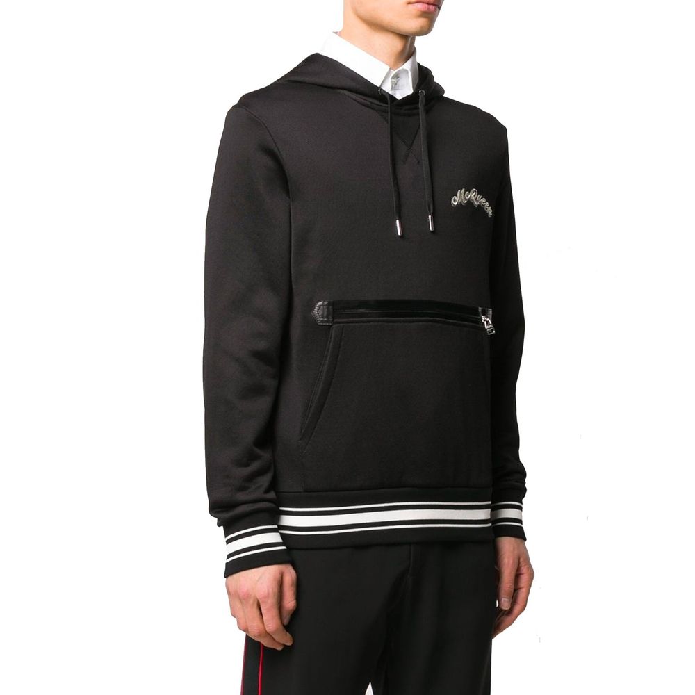 Sweat à capuche avec logo Alexander McQueen